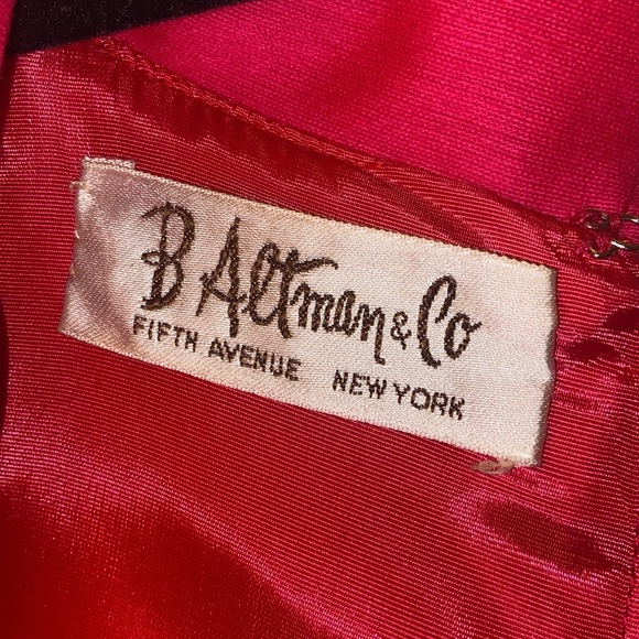 Dresses & Skirts - TV SHOW MMS Fifth Avenue B. Altman Candy Pink custom madeDress Vintage